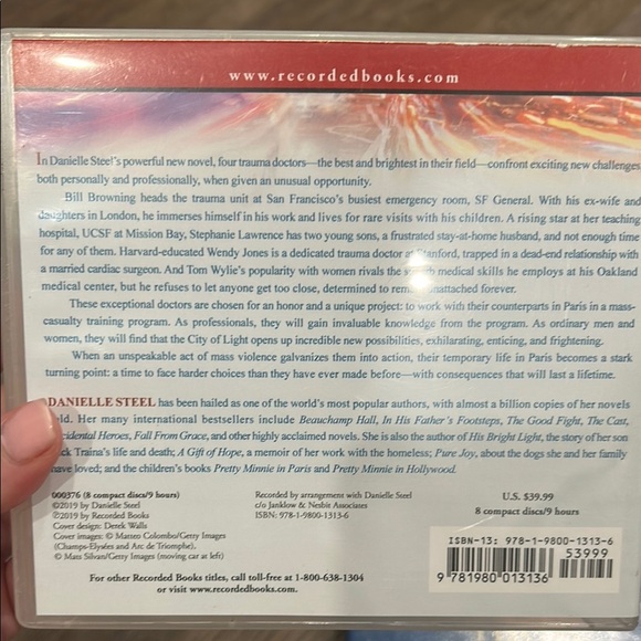 Lot of 7 Danielle Steele Audiobook CDs The Long Road Home, Toxic Bachelors - Picture 3 of 16